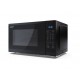 Микровълнова печка Sharp YC-MG252AE-B, Fully Digital, Built-in microwave grill, Grill Power: 1000W, steel/painted grey, 25l, 900 W, Housing Material Microwave-Steel, LED Display Blue, Timer & Clock function, Child lock, Defrost, Cabinet Colour: Black