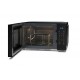 Микровълнова печка Sharp YC-MG252AE-B, Fully Digital, Built-in microwave grill, Grill Power: 1000W, steel/painted grey, 25l, 900 W, Housing Material Microwave-Steel, LED Display Blue, Timer & Clock function, Child lock, Defrost, Cabinet Colour: Black