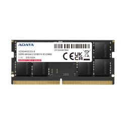 Памет ADATA 32GB DDR5 4800 MHz SO-DIMM - Офис техника