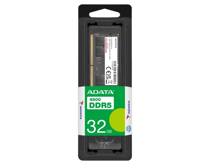 Памет ADATA 32GB DDR5 4800 MHz SO-DIMM