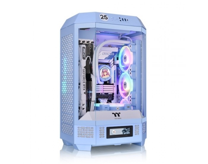 Кутия за компютър Thermaltake Tower 300 Hydrangea Blue