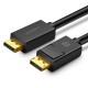 Кабел Ugreen DisplayPort 1.2 4K  DP102 10211 2м - черен