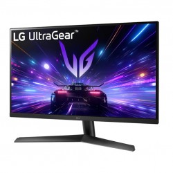 Монитор LG 27GS60F-B, UltraGear 27" IPS, AG, 1ms (GtG), 180Hz, 1000:1, HDR10, sRGB 99%, 300cd/m2, Full HD 1920x1080, NVIDIA G-SYNC, AMD FreeSync, HDMI, DisplayPort, Headphone Out, Reader mode, Black Stabilizer, Tilt, Black - Монитори