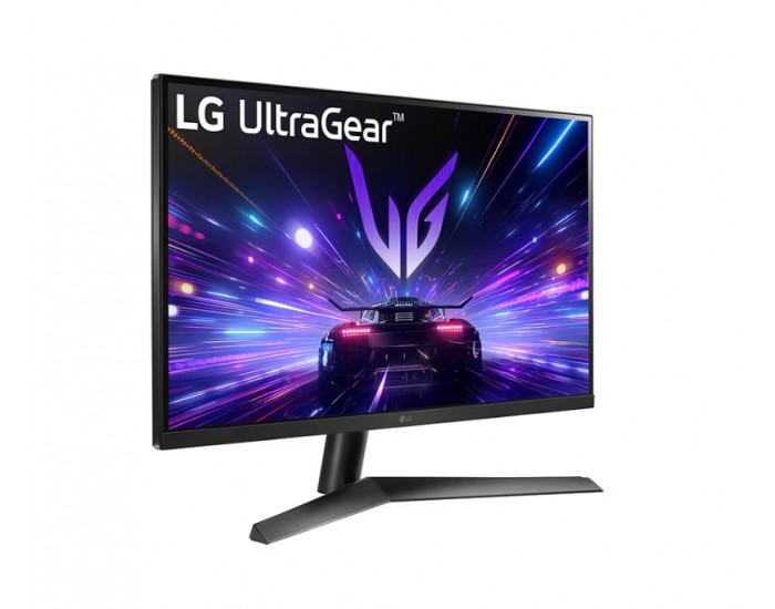 Монитор LG 27GS60F-B, UltraGear 27" IPS, AG, 1ms (GtG), 180Hz, 1000:1, HDR10, sRGB 99%, 300cd/m2, Full HD 1920x1080, NVIDIA G-SYNC, AMD FreeSync, HDMI, DisplayPort, Headphone Out, Reader mode, Black Stabilizer, Tilt, Black