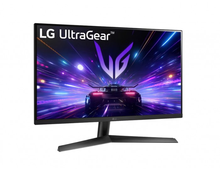 Монитор LG 27GS60F-B, UltraGear 27" IPS, AG, 1ms (GtG), 180Hz, 1000:1, HDR10, sRGB 99%, 300cd/m2, Full HD 1920x1080, NVIDIA G-SYNC, AMD FreeSync, HDMI, DisplayPort, Headphone Out, Reader mode, Black Stabilizer, Tilt, Black