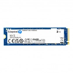 Kingston SSD 2TB NV3 M.2 2280 PCIe 4.0 NVMe SSD , EAN: 740617344783 - Хард дискове, Карти памет, CD и DVD дискове