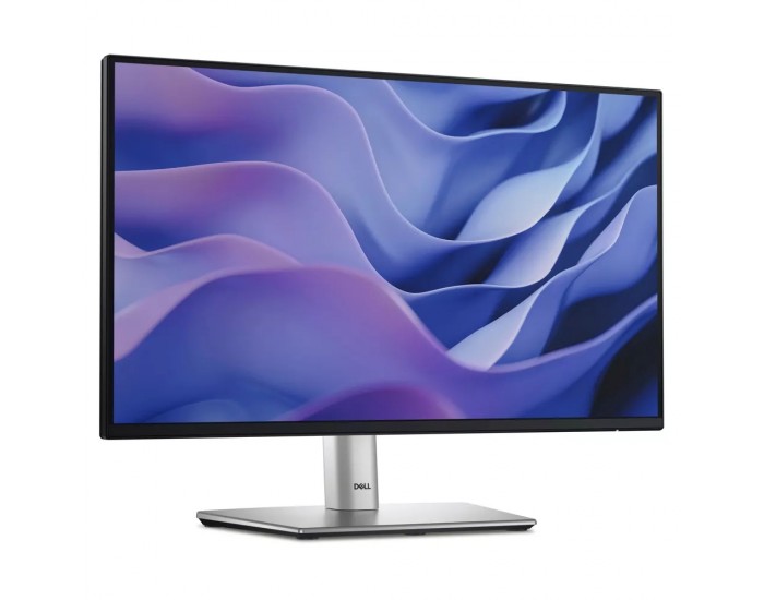 Монитор Dell P2225H, 21.5" Wide LED Anti-Glare, IPS Panel, 5ms, 1500:1, 250 cd/m2, 1920x1080 FullHD, 16:9, 100Hz, 99% sRGB, VGA, HDMI, DP, USB 5 Gbps, ComfortView Plus, Height Adjustable, Pivot, Swivel, Tilt, Black