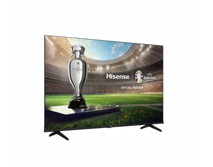 Телевизор Hisense 43" E7NQ, 4K Ultra HD 3840x2160, QLED, Quantum Dot, HDR 10+, HLG, Dolby Vision, Light Sensor, Smart TV, WiFi 5GHz, WiFi Direct, BT, Anyview Cast, 3xHDMI, 2xUSB, LAN, CI+, DVB-T2/C/S2, Black