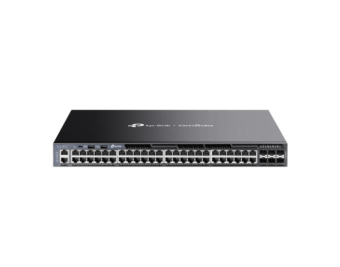 48-портов L3 управляем комутатор с 6 10G слота TP-Link Omada SG6654X