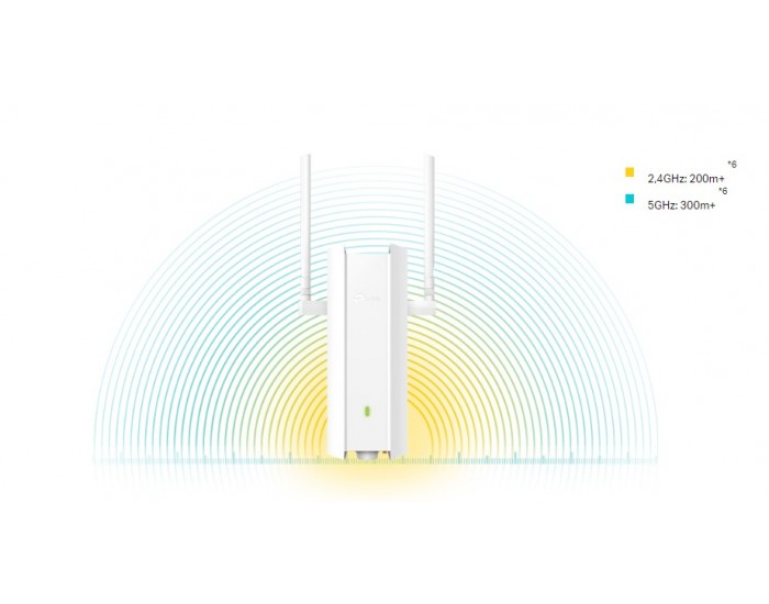 Точка за достъп TP-Link EAP625-Outdoor HD AX1800 Indoor/Outdoor WiFi 6