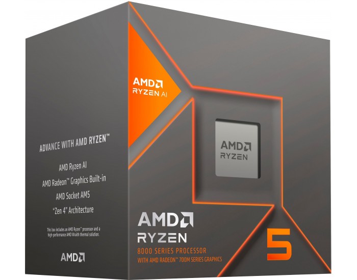 Настолна конфигурация Ryzen 5 8500G + монитор Dahua LM24-E230C