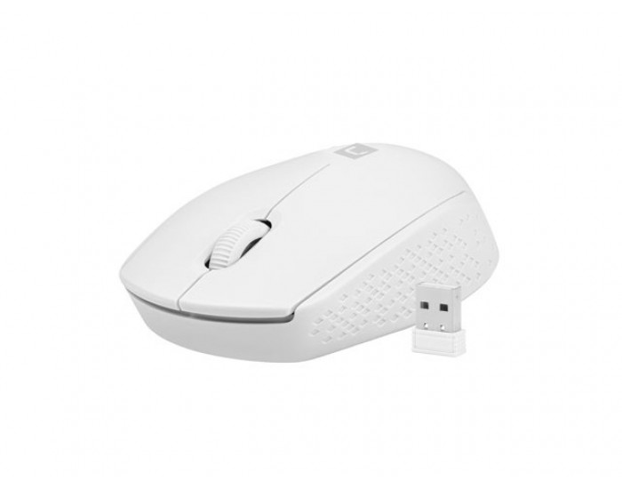 Мишка Natec Mouse Stork Wireless 1600DPI Optical, White