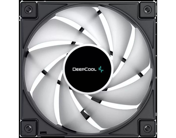 DEEPCOOL FC120, ARGB 120 mm fan, 	Addressable RGB LED, Hydro Bearing, Black, 	R-FC120-BKAMN1-G-1