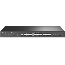 24-портов комутатор TP-Link TL-SG3428X-M2 JetStream 2.5GBASE-T L2+ управляван с 4 10GE SFP+ слота - Офис