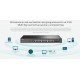 24-портов комутатор TP-Link TL-SG3428X-M2 JetStream 2.5GBASE-T L2+ управляван с 4 10GE SFP+ слота