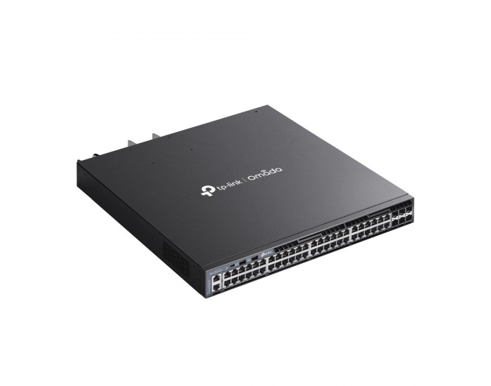 48-портов Gigabit Stackable L3 управляем комутатор с 6 10G слота TP-Link Omada SG6654XHP