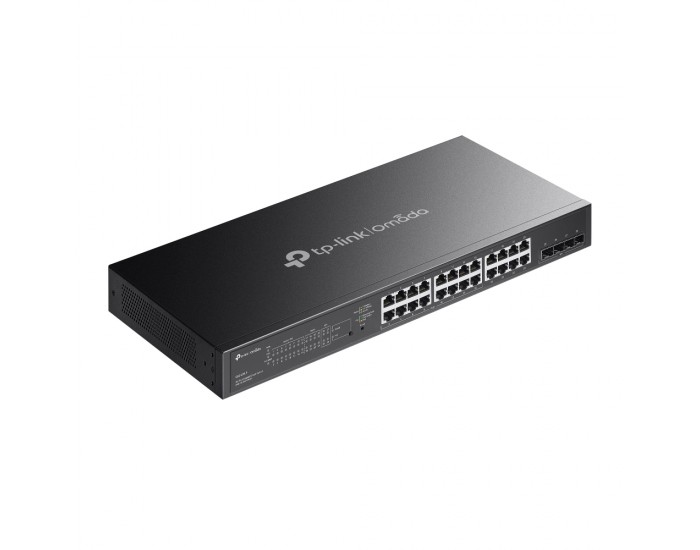 28-портов гигабитен управляем комутатор TP-Link Omada SG2428LP с 16-портов PoE+