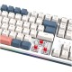 Механична геймърска клавиатура Redragon Trundle K668WBO-RGB_RD бяла RGB подсветка Red Switch