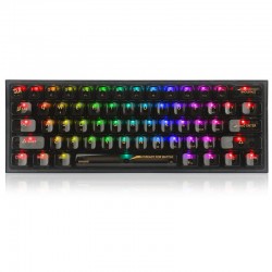 RGB Механична геймърска клавиатура Redragon Fizz K617CTB-RGB с transparent switches - Клавиатури, Мишки и Падове