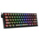 RGB Механична геймърска клавиатура Redragon Fizz K617CTB-RGB с transparent switches