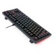 RGB безжична/USB механична геймърска клавиатура Redragon Karma K598P-KBS blue switches