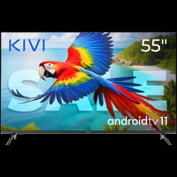 55', UHD, Android TV 11, Black, 3840x2160, 60 Hz, Sound 2x12W, 83 kWh/1000h , BT5.1, HDMI ports 4, 24 months - Телевизори, Проектори, Дисплеи