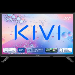 24", Black, HD Ready, Android TV 11, Black, 1366x768, 60 Hz, AV1, Sound 2x5W, 17 kWh/1000h, Energy E, WiFi5G, BT5.1, 3xHDMI, 2xUSB, 24 months - Офис