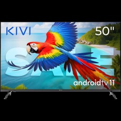 50", UHD, Android TV 11, Black, 60 Hz, AV1, Sound 2x12W, 65 kWh/1000h, Energy F, WiFi5G, BT5.1, 4xHDMI, 2xUSB, Blue Remote, 24 months - Телевизори, Проектори, Дисплеи