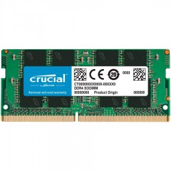 Памет за лаптоп CRUCIAL 16GB DDR4 3200MHz SODIMM CT16G4SFRA32A - Офис техника