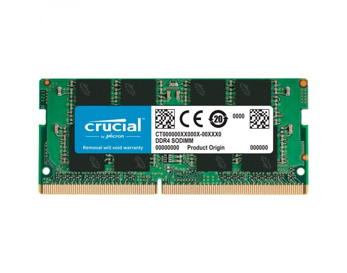 Памет за лаптоп CRUCIAL 16GB DDR4 3200MHz SODIMM CT16G4SFRA32A