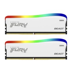 KINGSTON DRAM 32GB (16GBx2) 3600MHz DDR4 CL18 DIMM FURY Beast RGB (Special Edition) EAN: 740617330335 - Компютърни Компоненти