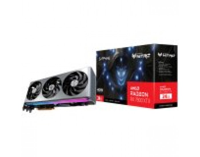 SAPPHIRE AMD RADEON NITRO+ RX 7900 XTX GAMING OC VAPOR-X 24GB GDDR6 384bit, 2680MHz / 24Gbps, 2x DP, 2x HDMI, 3 fan, 3.5 slots