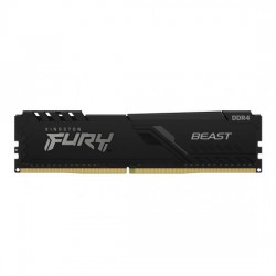 KINGSTON DRAM 8GB 3600MHz DDR4 CL17 DIMM FURY Beast Black EAN: 740617319798 - Компютърни Компоненти