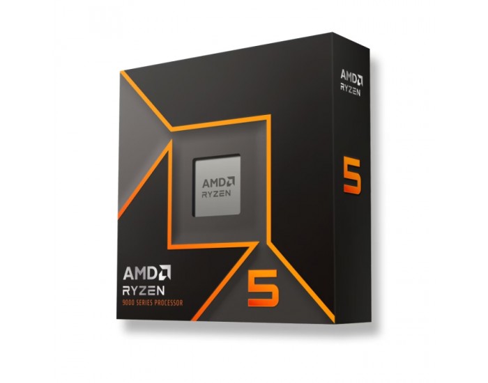 AMD CPU Desktop Ryzen 5 6/12T 9600X  (3.9GHz/5.4GHz,38MB,65W,AM5) box, with Radeon Graphics