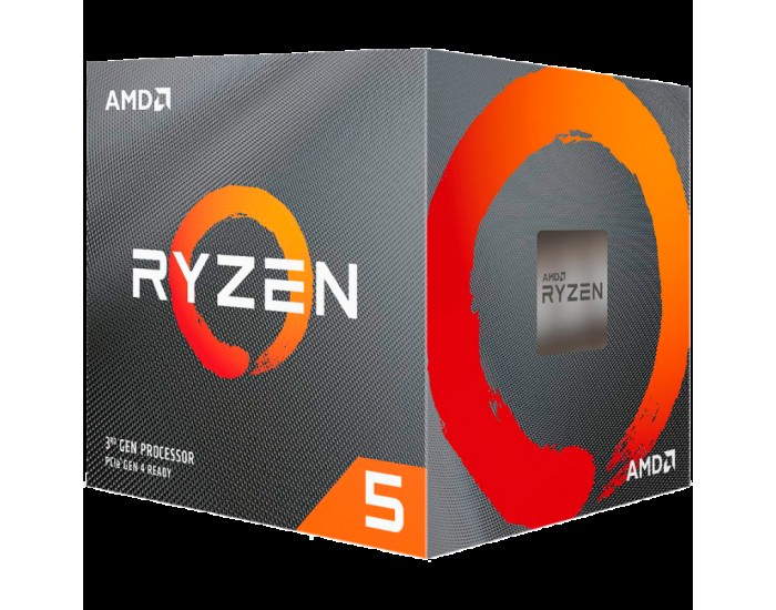 AMD CPU Desktop Ryzen 5 6C/12T 3600 (4.2GHz,36MB,65W,AM4) with Wraith Spire Cooler, box