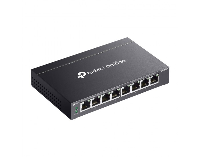 Комутатор TP-Link Omada DS108GP 8-портов PoE+