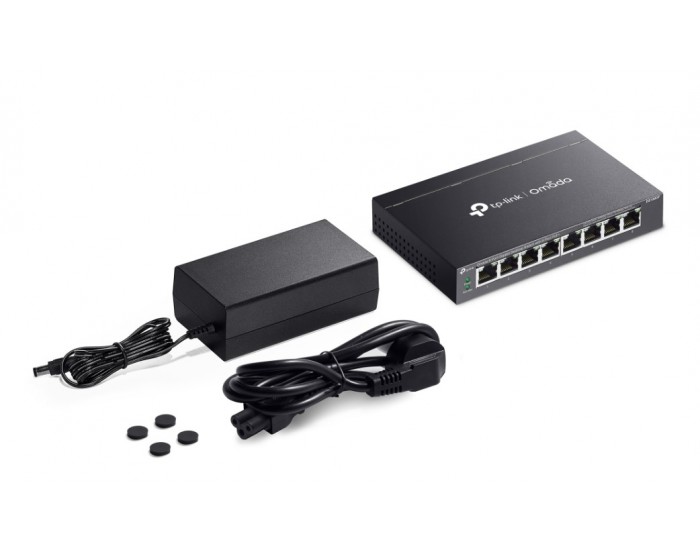 Комутатор TP-Link Omada DS108GP 8-портов PoE+