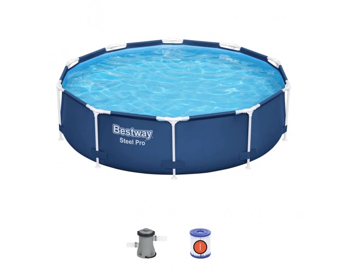 Bestway Steel Pro Плувен басейн 305x76 см