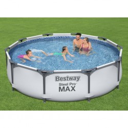 Bestway Steel Pro MAX Комплект плувен басейн 305x76 см - Басейни и Спа