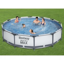 Bestway Steel Pro MAX Комплект плувен басейн 366x76 см - Басейни и Спа