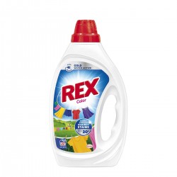 Rex Перилен препарат Color, гел, за цветно пране, 0.99 L, за 22 пранета - Почистващи препарати