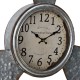 Стенен часовник Перка- с аналогови стрелки - 61 x 7 x 56 см.- цветен - стъкло -