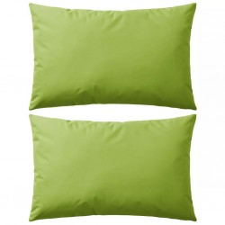 Sonata Градински възглавници, 2 бр, 60x40 см, ябълково зелени - Декоративни Възглавници