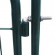 Sonata Градинска оградна врата, 100x100 см, зелена -