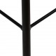 Sonata Бар столове, 2 бр, регенерирано дърво масив, тъмнокафяви -