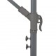 Sonata Градински чадър, чупещо рамо и алуминиев прът, 350 см, антрацит -