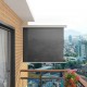 Sonata Вертикална тента за балкон мултифункционална 150х200 см сива -
