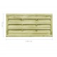Sonata Градински порти, 2 бр, FSC импрегниран бор, 150x75 см, зелени -