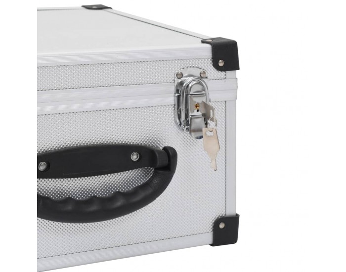 Sonata CD куфар за 40 диска, алуминий, ABS, сребрист -