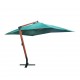 Sonata Свободновисящ чадър за слънце Melia, 300 х 400 см, зелен -